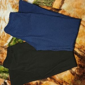 2 pair faded glory jeggings